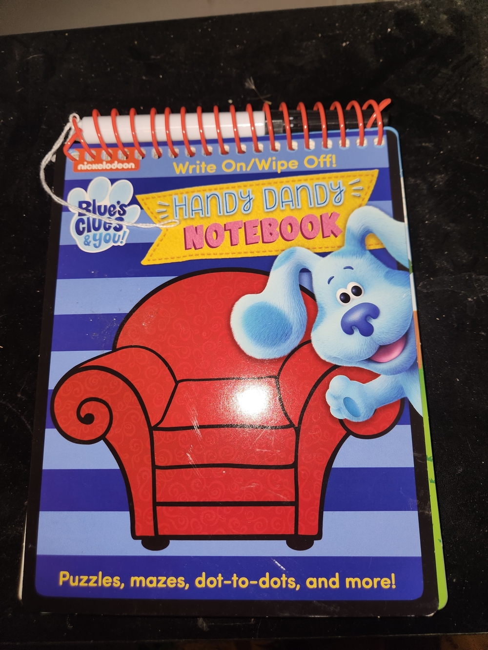 Blue's Clues & You! Handy Dandy Notebook - Red Chair Design